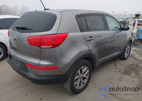 2015 Kia Sportage Lx from USA, damaged, VIN KNDPB3AC2F7787634